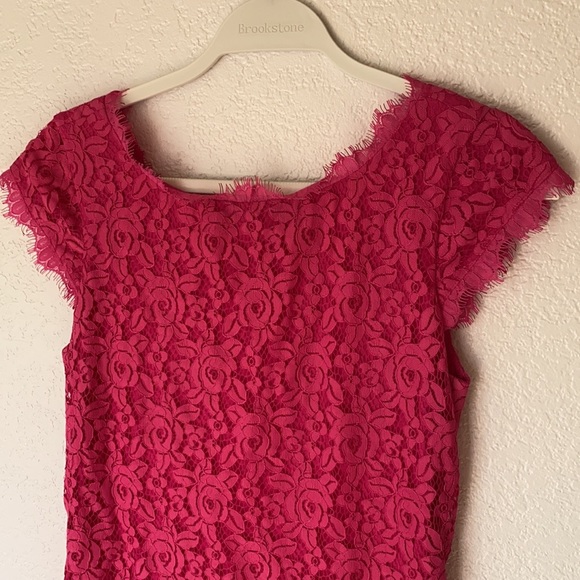 DIANE VON FURSTENBERG Barbara lace mini dress - Picture 5 of 7